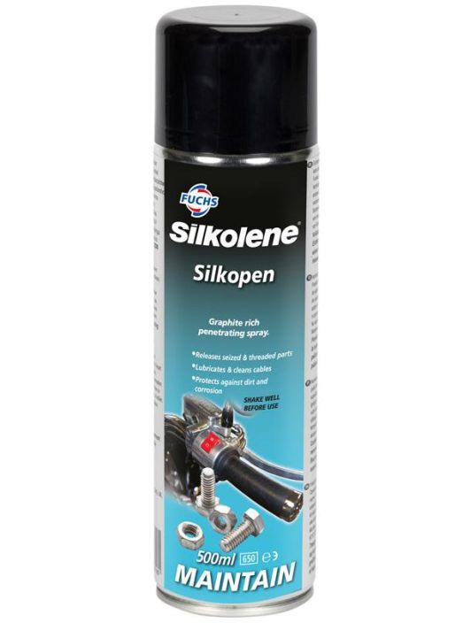 Silkolene Silkopen Tunkeutuja... avaa jumittuneita ruuveja. Voidaan kayttaa myos vaijerien voiteluaineena. Spray 500ml