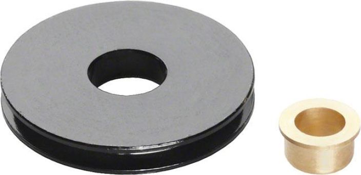 Problem Solvers Cable Pulley Aluminum Black Etuvaihtajan vaijerivedolle tehty rulla jolla saat vaihdettua vedon suuntaa,