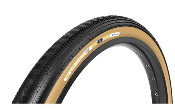 Panaracer Gravelking New SS+ 700x30 Black/Brown Semislick gravel rengas. Keskelta silea, reunoilla pieni nappula. Plus-