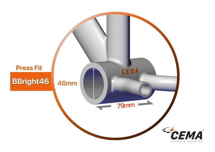 Cema BBright46 for Shimano tuotekuva 1
