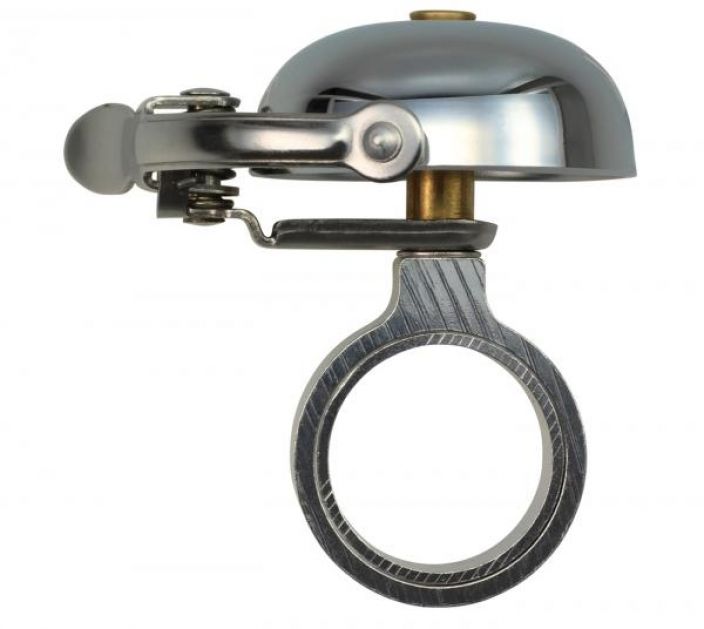 Crane Bell Mini Suzu Headset Chrome Plated Brass Laadukas Japanilainen soittokello hienolla metallisella aanella. Halkaisija