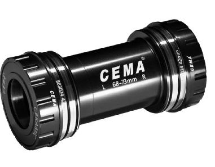 Cema BB30 for Shimano With this BB30 Interlock bottom bracket you can install a Shimano or any other 24 mm crankset in a