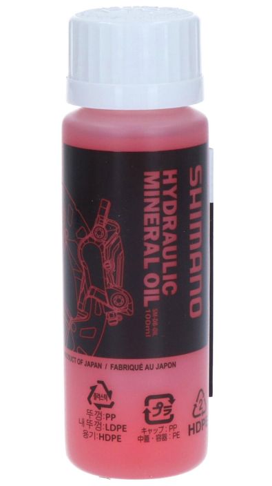 Shimano Mineral Oil for Hydraulic Disc Brakes - 100ml Shimano Mineral Oil for Hydraulic Disc Brakes - 100 ml Brake fluid for