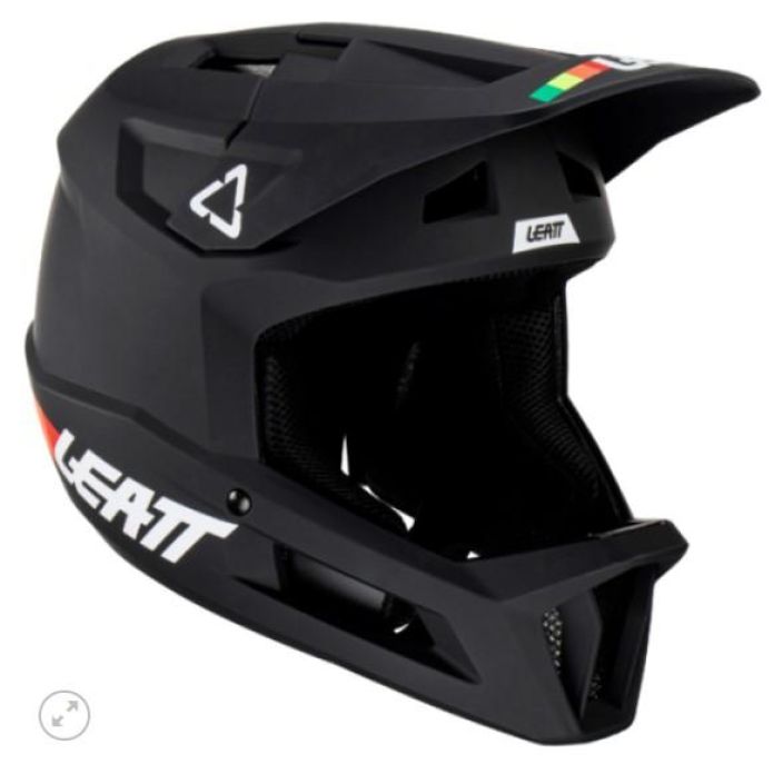 Leatt Gravity 1.0 V23 Black Kevyt, hyvin suojaava ja edullinen full face kypara.