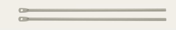 Salsa Long rack struts 10mmx370mm SILVER pair Kuvasta poiketen Alumiinin variset ! Tavaratelineen aisat. Alumiinia 10 x