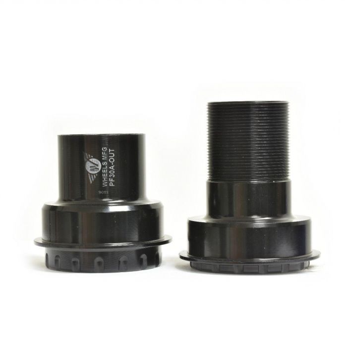 Wheels MFG PF30A Outboard ABEC-3 BB for 24mm Cranks PF30A-OUT-SHIM Specifically designed for installing 24.00mm spindle