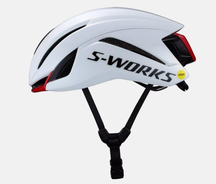 Specialized S-Works Evade 4 White Red tuotekuva 1 Specialized S-Works Evade 4 White Red tuotekuva 1