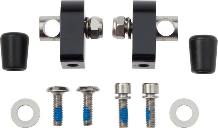 Salsa 8mm Strut Mount Kit Kiinnikkeet Salsan-tavaratelineeseen. Paksuus: 8mm aisalle