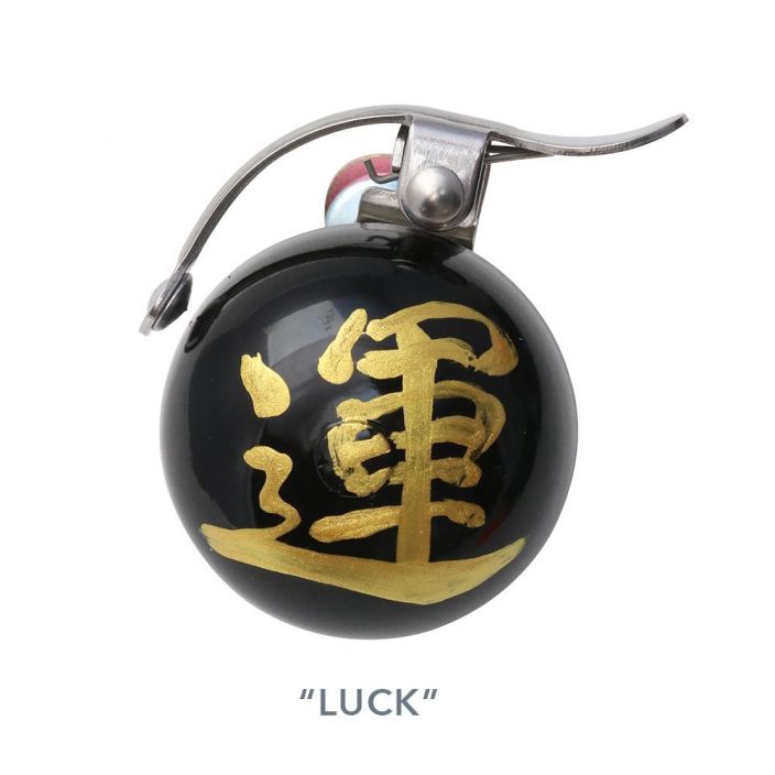 Crane Bell Talisman Omamori Good Luck Laadukas Japanilainen soittokello hienolla metallisella aanella. Kasin maalattu. Sopii