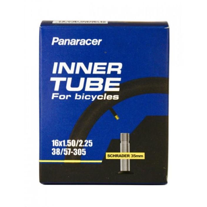 Panaracer Tube 16 x 1.5-2.25 Schrader Sisarengas 16&quot;-renkaisiin. 16&quot; 1.5&quot;-2.25&quot; Schrader-venttiili 35mm