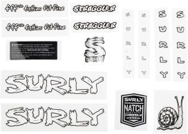 Surly Surly Straggler Decal Set - White New 
