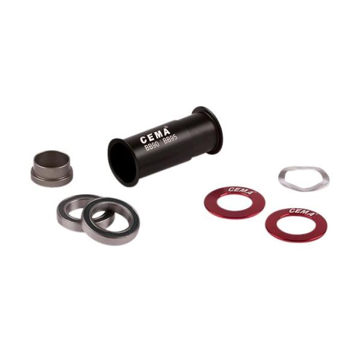 Cema BB90-95 Keskio BB90-95 runkoihin 24mm -kampiin. Teraslaakerit