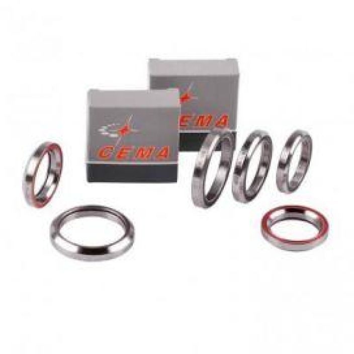 Cema Headset Bearing 41x30.5x7.7 Teraslaakeri ID(mm): 30.5 OD(mm): 41 B(mm): 7.7 Kulma: 45°/45°