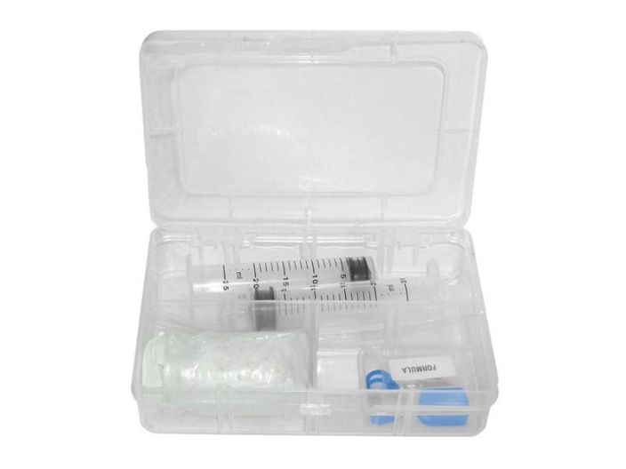 XLC BR-X66 bleed kit Tektro / XLC Tektro / XLC: levyjarrujen ilmaussarja. Ei sisalla nestetta.