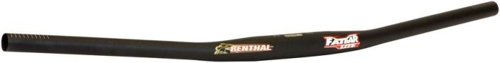 Renthal 31.8 FatBar Lite Zero Rise Black Suora alumiininen maastotanko legendaariselta valmistajalta. • 7050 T6 aluminium