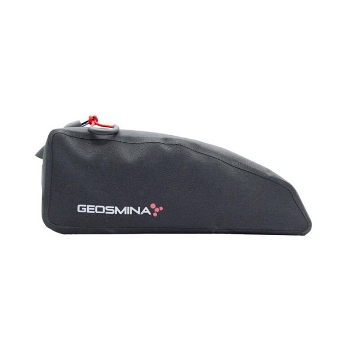 Geosmina Small Top Tube Bag DF • 600D Nylon outer shell with waterproof TPU inner laminate. Seamless, high frequency welded