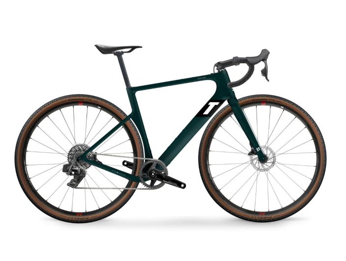 3T Exploro Ultra Rival 1X11 Green 3T: monikayttoisin runko, Sram Rival 1x11 osasarjalla. Vari: British Racing Green