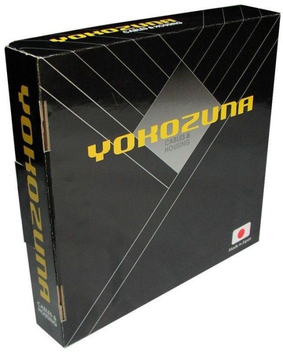Yokozuna Jarruvaijeri Maantie 1.6x3500mm 50kpl laatikko Yokozuna pitka jarruvaijeri maantiepyoriin- tandem! Stainless steel