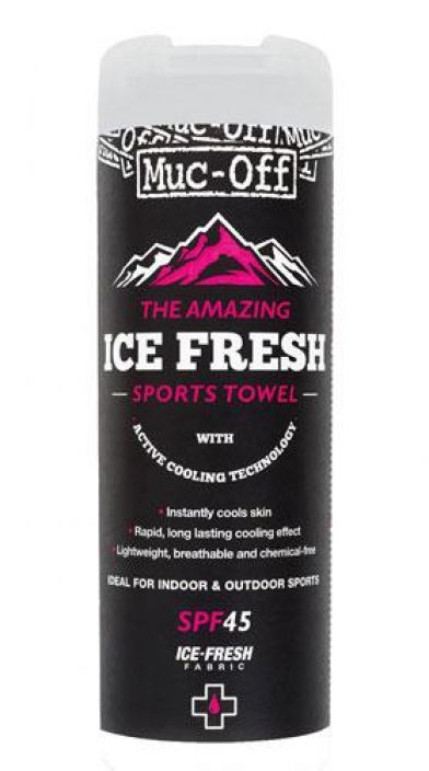 Muc-Off Ice Fresh Sports Towel Virkistava hikipyyhe kasvoille tai kainaloille...
