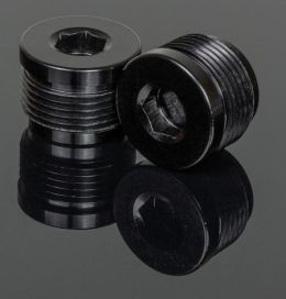 Renthal Renthal Revo Black End Cups Black