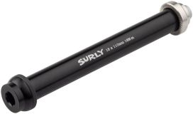 Surly Surly Front Thru-Axle - 15x110 mm, Chromoly, Black