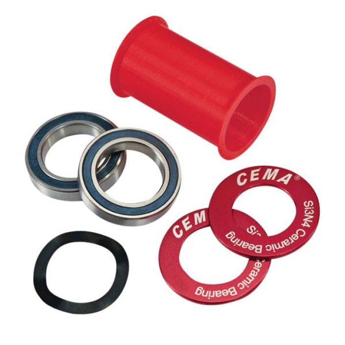 Cema BB90-BB95 24mm Ceramic Keraaminen keskio BB90-BB95 24mm akselille Shimano, Rotor, Race Face