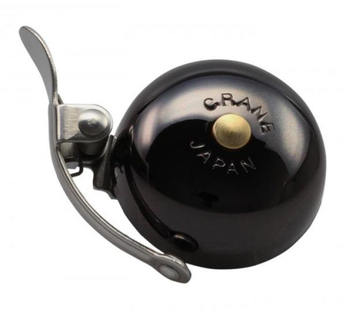 Crane Bell Mini Suzu Headset Neo Black Brass Laadukas Japanilainen soittokello hienolla metallisella aanella. Halkaisija n.