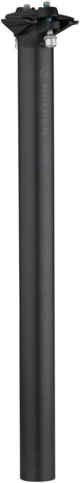 Salsa Guide Carbon Seatpost 27.2 x 400mm 0mm Offset Hiilikuituinen satulatolppa. Halkaisija: 27.2mm Pituus: 400mm Offset:
