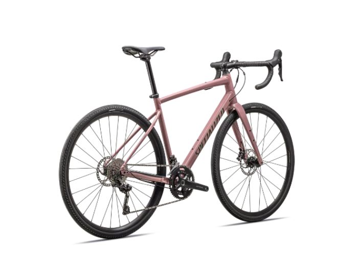 Specialized Diverge E5 Elite Gloss Dusky Pink / Cypress Green Metallic Whether your goal is to escape on gravel back roads,