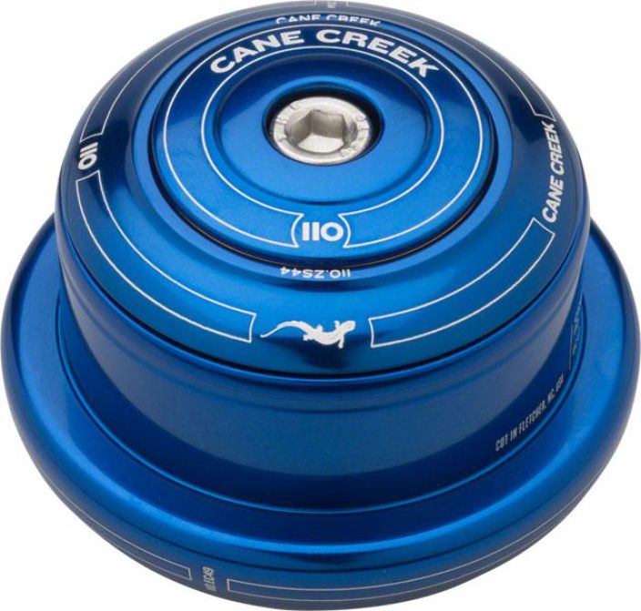 Cane Creek 110 Tapered ZS44|EC49/40 Blue Ohjainlaakeri Tapered-ohjainlaakeri 110-sarja Takuu 110 vuotta Ylaosa ZS44 Alaosa