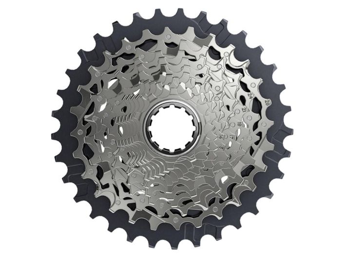 Sram XG-1270 12-speed 10-36T Sram Force takapakka XDR-Driveriin. 10-36 piikkia.