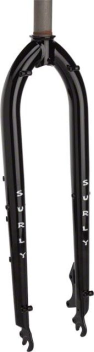 Surly Krampus Fork Terashaarukka 29&quot; -kiekkoihin. Rengastila 29x3&quot; Pikalinkulle Levyjarrulle 1 1/8&quot; suora kaulaputki