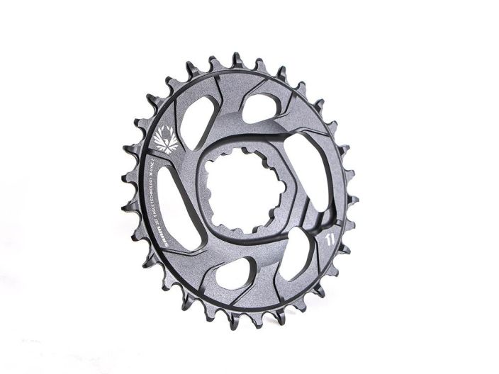 SRAM Chainring Direct Mount Singlespeed 30T -4mm Sram Direct Mount -kiinnityksella oleva eturatas. 30 hammasta -4mm offset