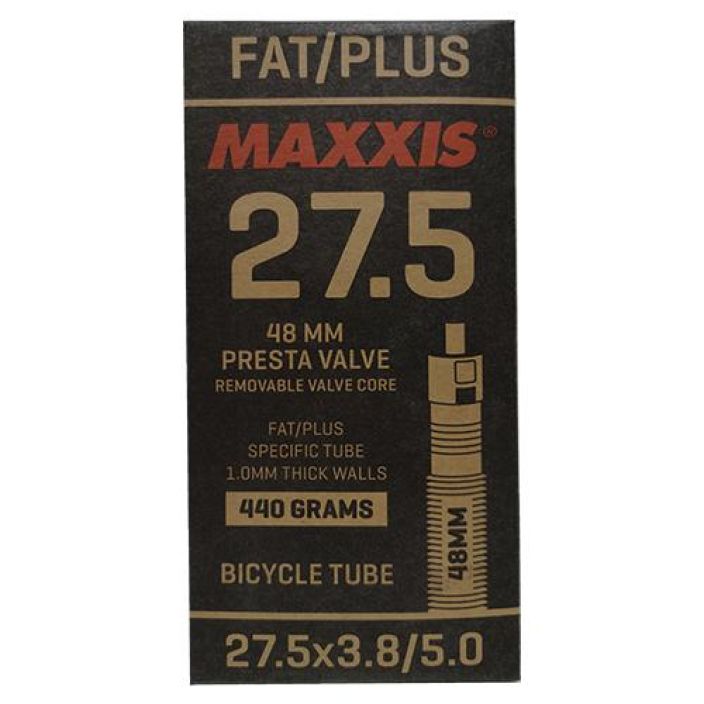 Maxxis Fatbike Tube 27.5x3.8/5.0 Sisarengas Presta-venttiili 27.5&quot;&quot; x 3.8&quot;-5.0&quot; Irroitettava venttiilin sielu. 1mm seinama