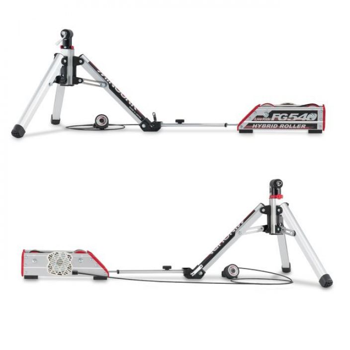 Minoura Live Ride FG540 Hybrid Roller Etupyoraan kiinnitettava vastuksellinen harjoitusrulla. Sopii: 9mm QR ja 15mm