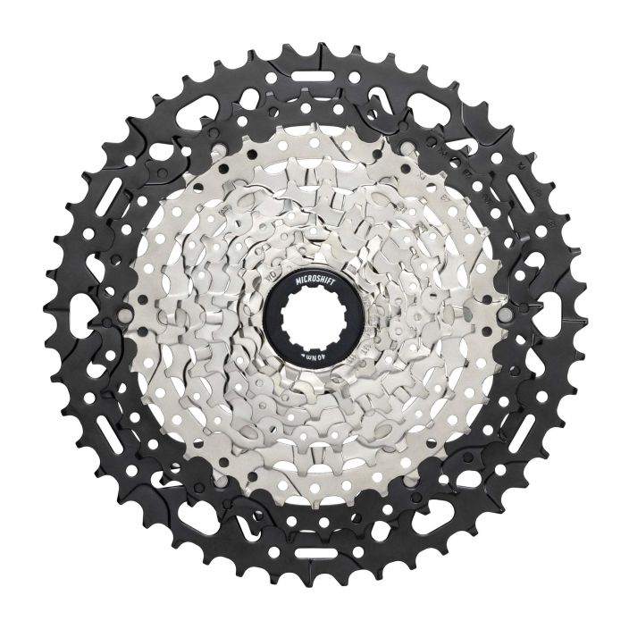 Microshift Advent MX E-Series 10 Speed SpeedRamp Cassette 11-48 The Advent MX cassette is the smoothest shifting, most Microshift Advent MX E-Series 10 Speed SpeedRamp Cassette 11-48 The Advent MX cassette is the smoothest shifting, most