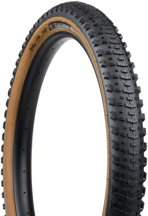 Teravail Oxbow 27.5x3.0 Tubeless Folding Tan Light and Supple Oxbow is a plus-sized tire that increases ground clearance,