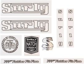 Surly Surly Pacer Decal Set -White