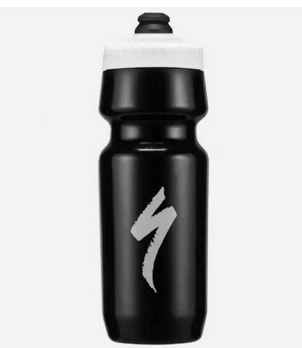 Specialized Big Mouth Bottle Black/White 24oz – S-Logo S-pullo isolla suuaukolla. 700ml