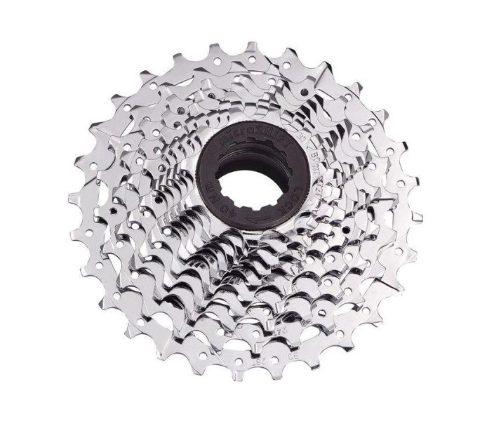 Microshift 11-25T CP 10sp 10-vaihteinen pakka. Sram/Shimano 11-25 274gr 11-12-13-14-15-17-19-21-23-25