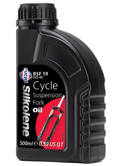 Silkolene Cycle RSF 10 Suspension Oil 500ml Haarukoiden ja iskarien jousitusoljy. 10wt 500 ml ISO46 VL 300 SILKOLENE RSF