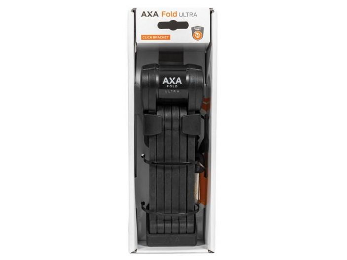 AXA Fold Ultra Foldable lock AXA Ultra taittolukko. 90cm pitka. Turvakoodi 14 Kulta luokitus. Paino 1440gr.