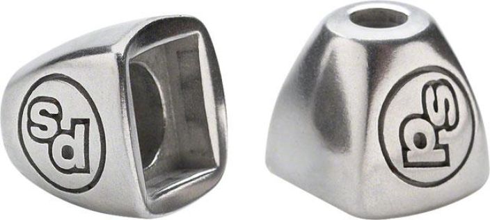 Problem Solvers Downtube Shifter Boss Cover Alaputken vaihdevipujen / saatimien paikan peittajat. Ei sisalla ruuveja.