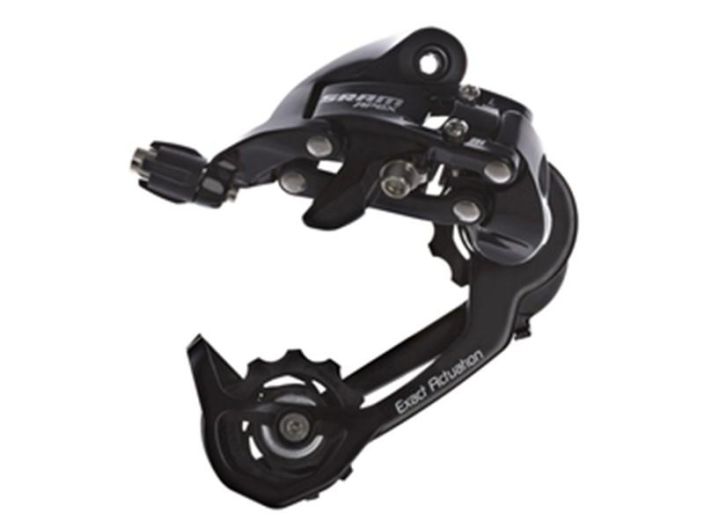 Sram Apex Rear Derailleur 10sp Medium 10-vaihteinen takavaihtaja Medium max 32h Musta