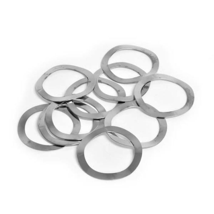 Wheels 30mm ID Wavewasher 10pcs/bag Wave washer for use on 30mm crank spindles. Helps to eliminate side play in cranks or