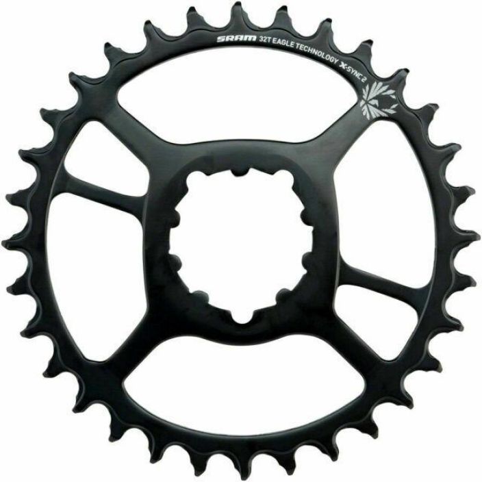 SRAM Chainring Direct Mount Steel34T Sram Direct Mount -kiinnityksella oleva Steel eturatas. 34 hammasta 3mm offset X-Sync2