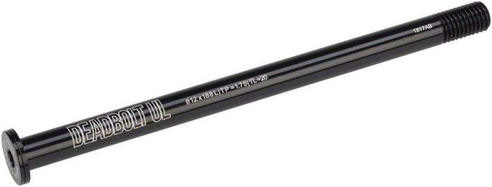 Salsa Deadbolt Ultralight Thru-Axle Rear 12mm / 188mm / 1.75 / 20mm Lapiakseli taakse. Halkaisija: 12mm Pituus: 229mm