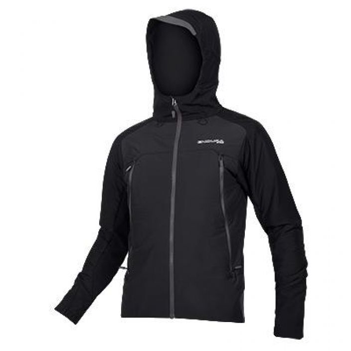 Endura MT500 Freezing Point Jacket Black Kevyesti vuorattu lammin softshell-takki kylmien kelien lenkeille.