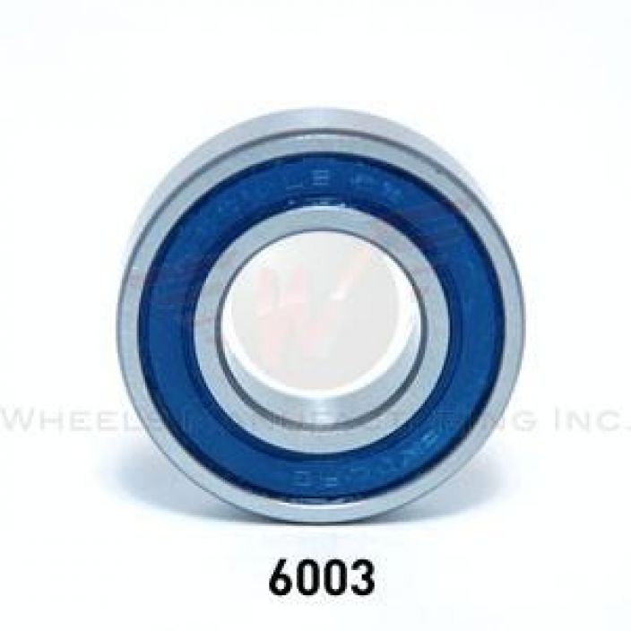 Wheels MFG Enduro 6003 2kpl Enduro 6003 2RS ABEC-3 sealed bearing. Commonly used for older 1990s Klein, Fisher and Fat