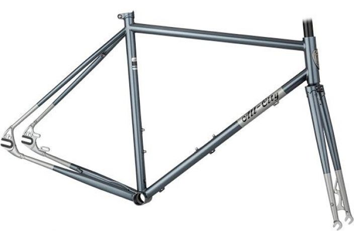 All-City Nature Boy SSCX Disc Frameset Single Speed -cyclocrossari runkosetti